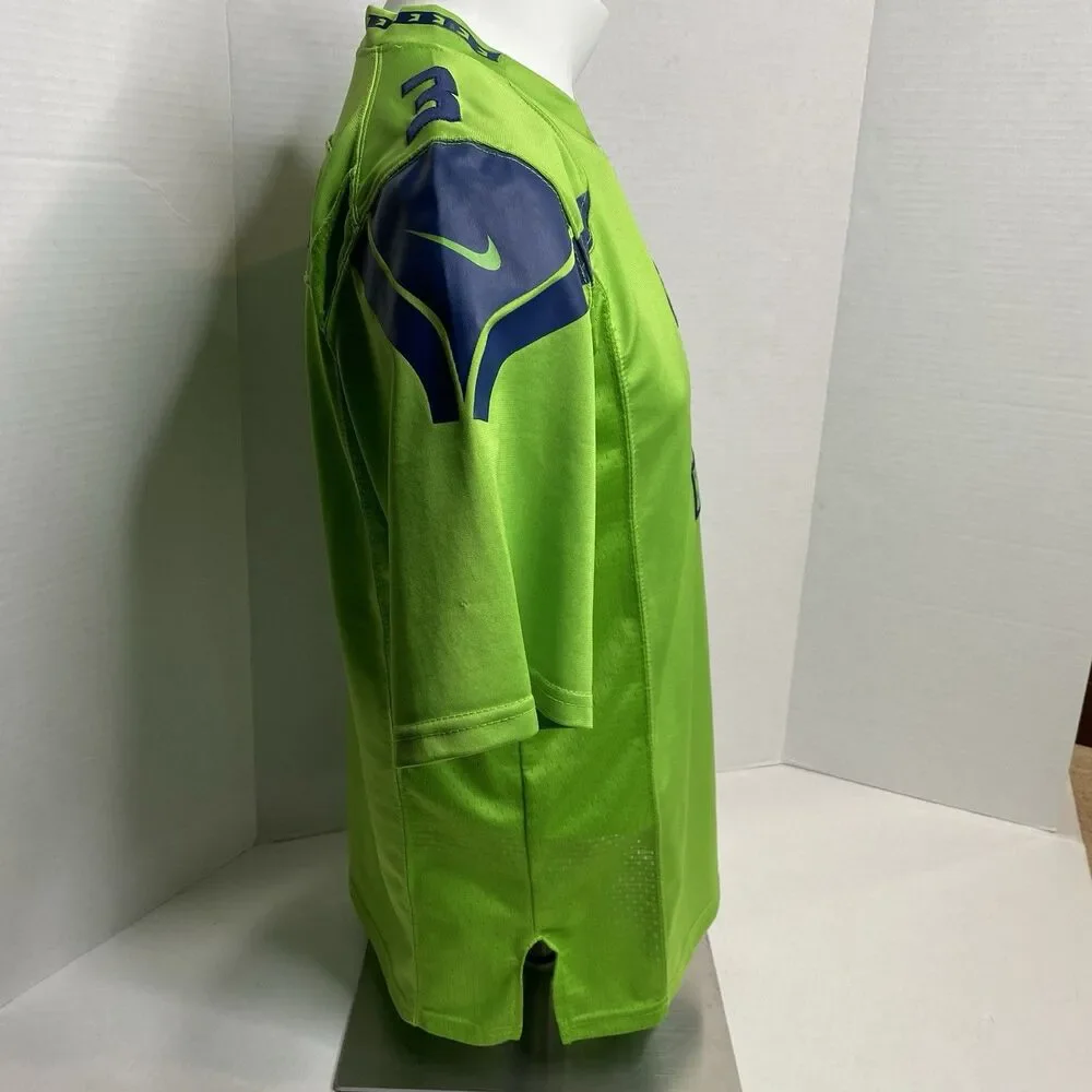 Nike NFL Seattle Seahawks Jersey Youth XL Green Color Rush Russell Wilson